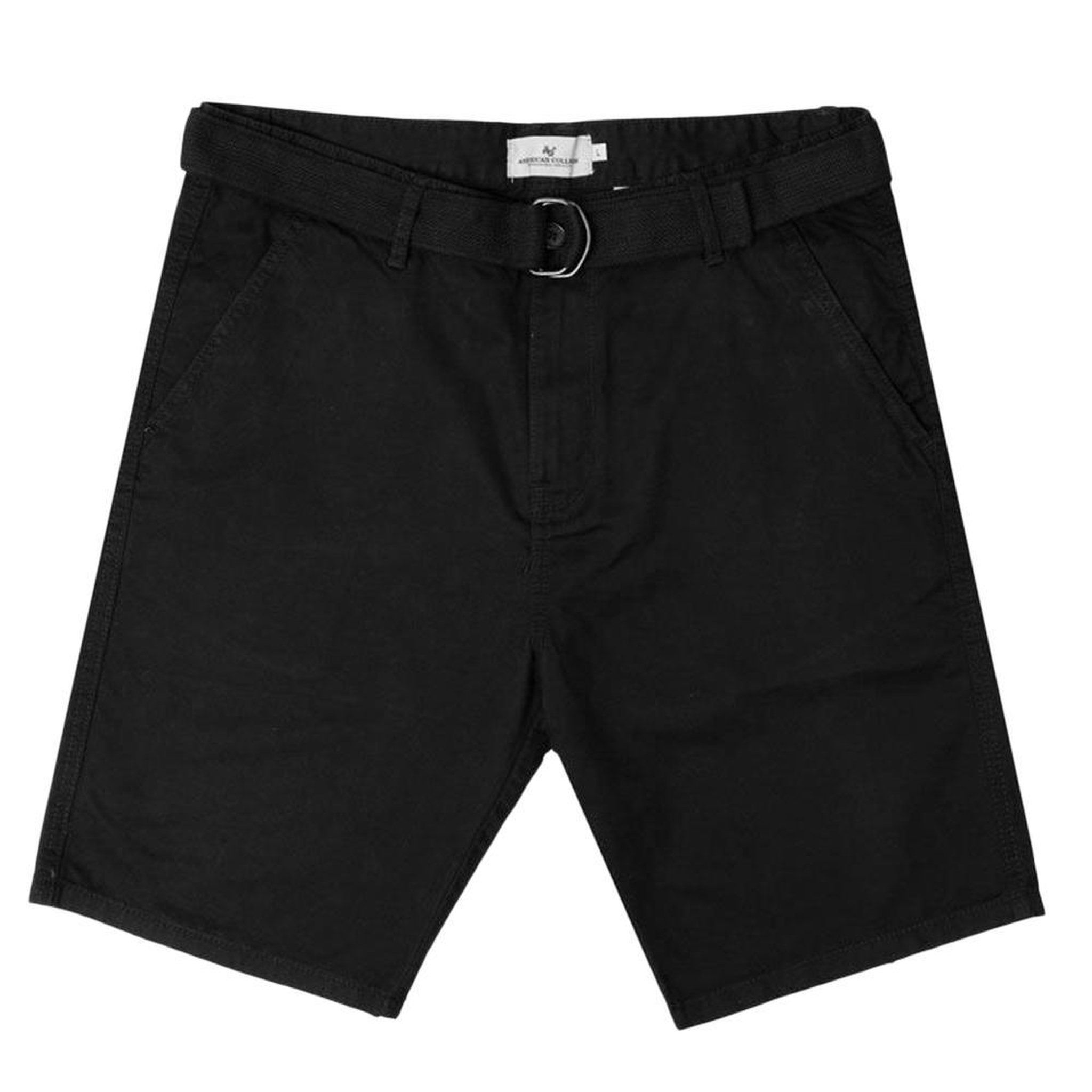 AMERICAN COLLEGE Short  Homme American College Chino. Coloris disponibles : Noir