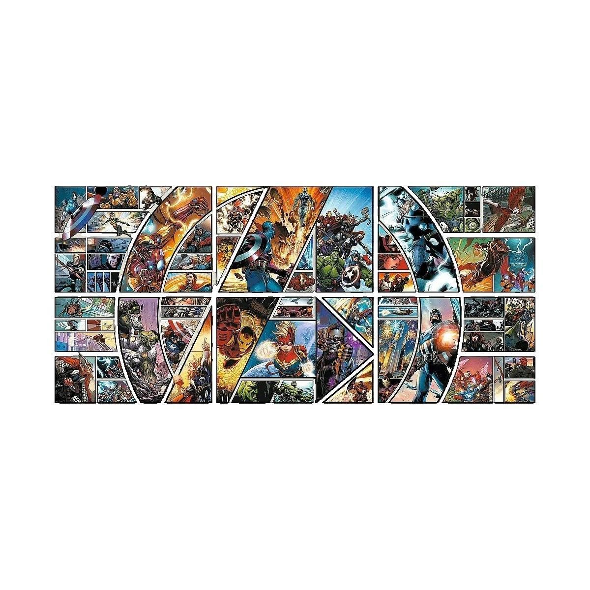 Trefl Puzzle 9000 pièces Trefl Marvel Avengers A travers Univers DC Comics