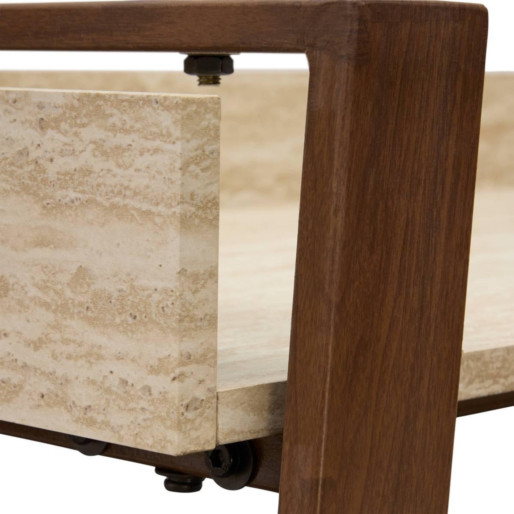Voir la diapositive 4 : ATMOSPHERA Bureau en Verre  Ariro  110cm Beige