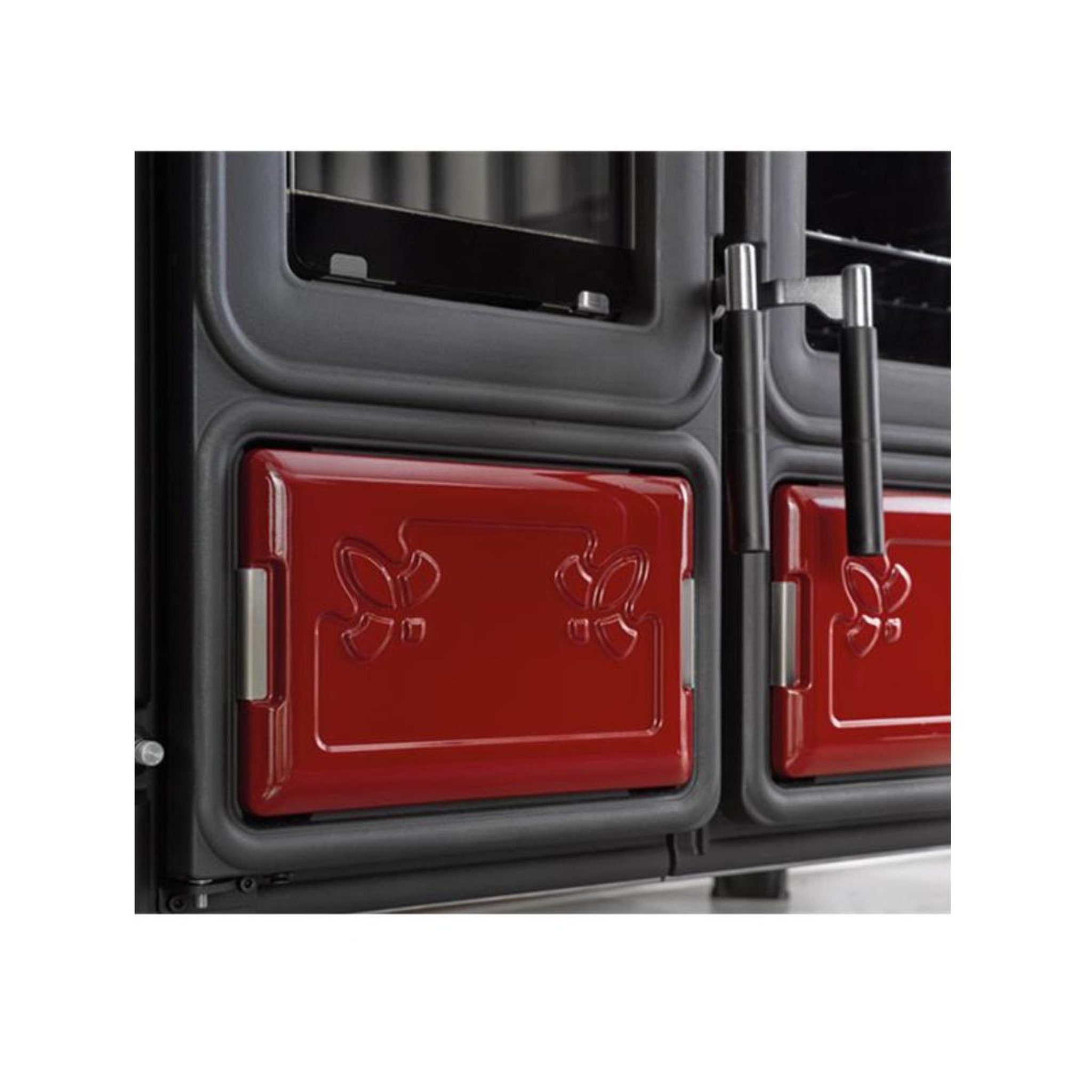 Voir la diapositive 3 : NORDICA EXTRAFLAME Cuisinière à bois 8.7kw bordeaux - 7018000