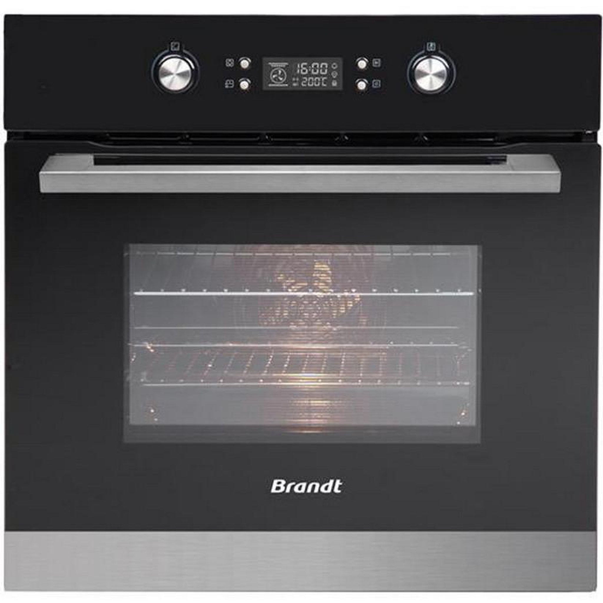 BRANDT Four intégrable multifonction 70l 60cm catalyse - bfc8500x