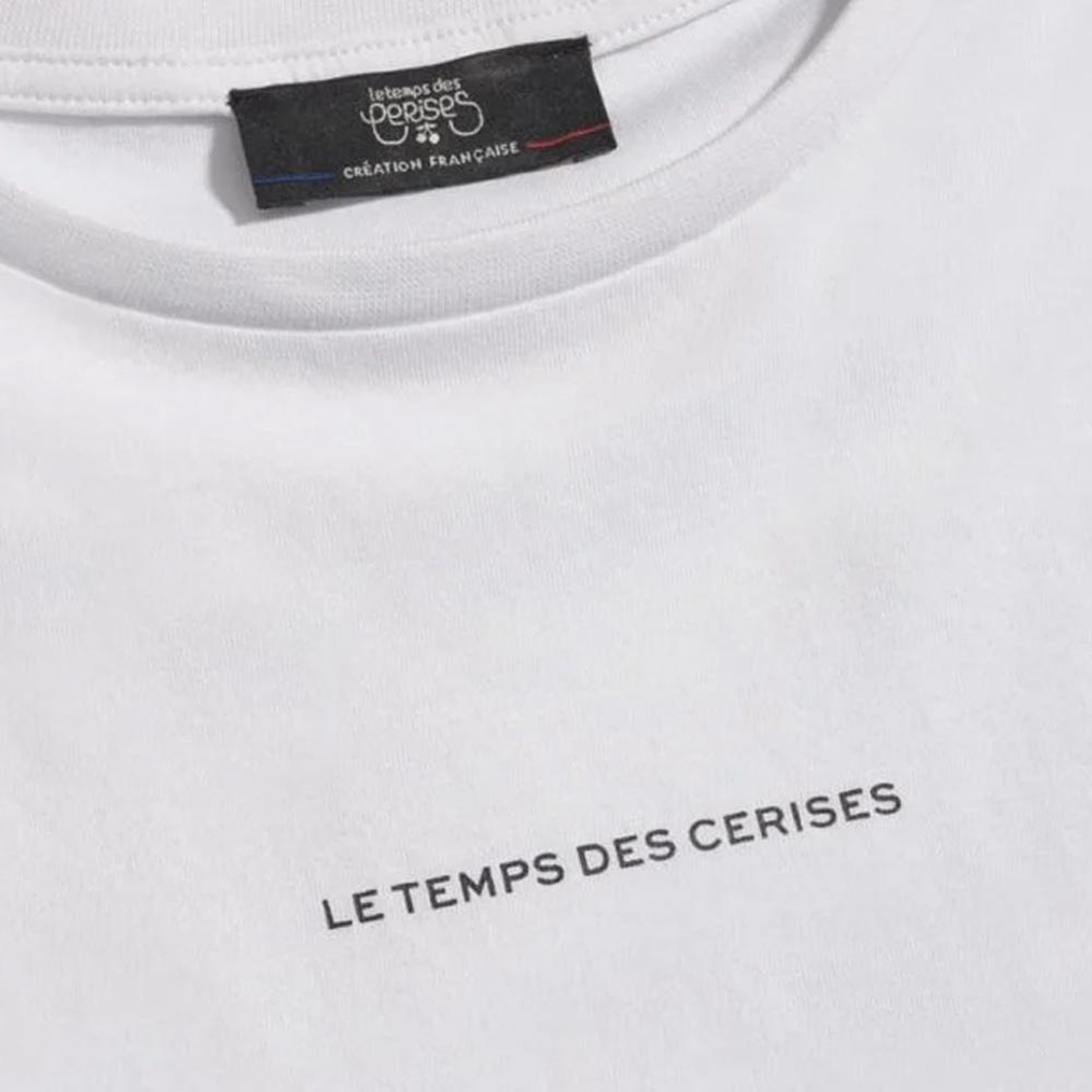 Voir la diapositive 2 : Le Temps Des Cerises T-shirt Blanc Fille Le Temps Des Cerises Catigi