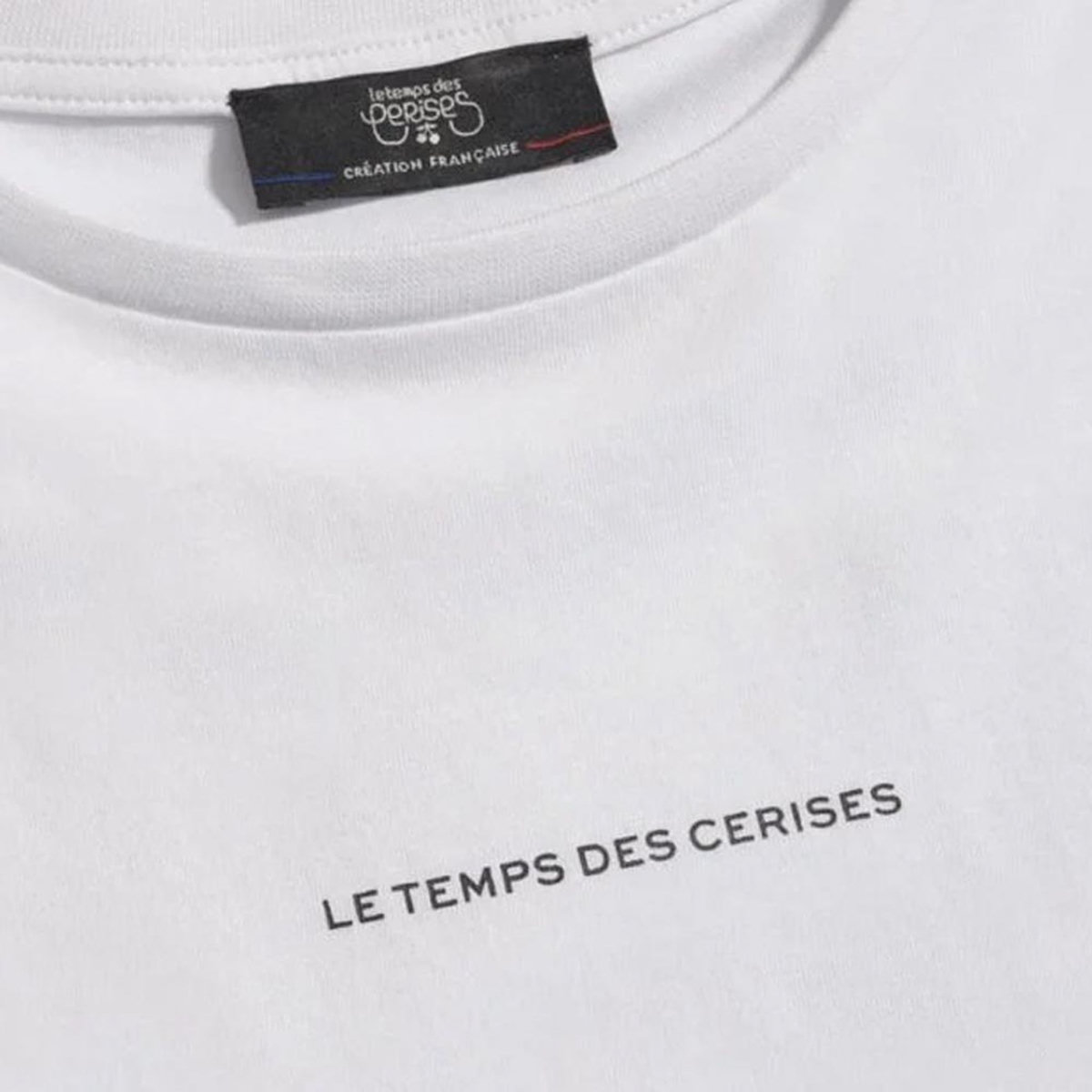 Le Temps Des Cerises T-shirt Blanc Fille Le Temps Des Cerises Catigi