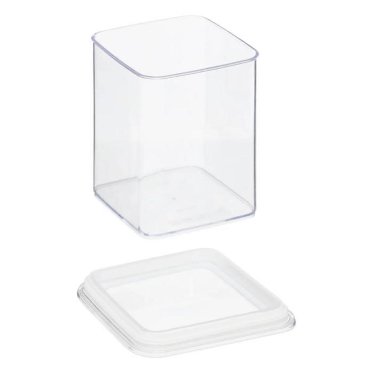 FIVE Boîte de Conservation Carrée  Eske  1L Blanc