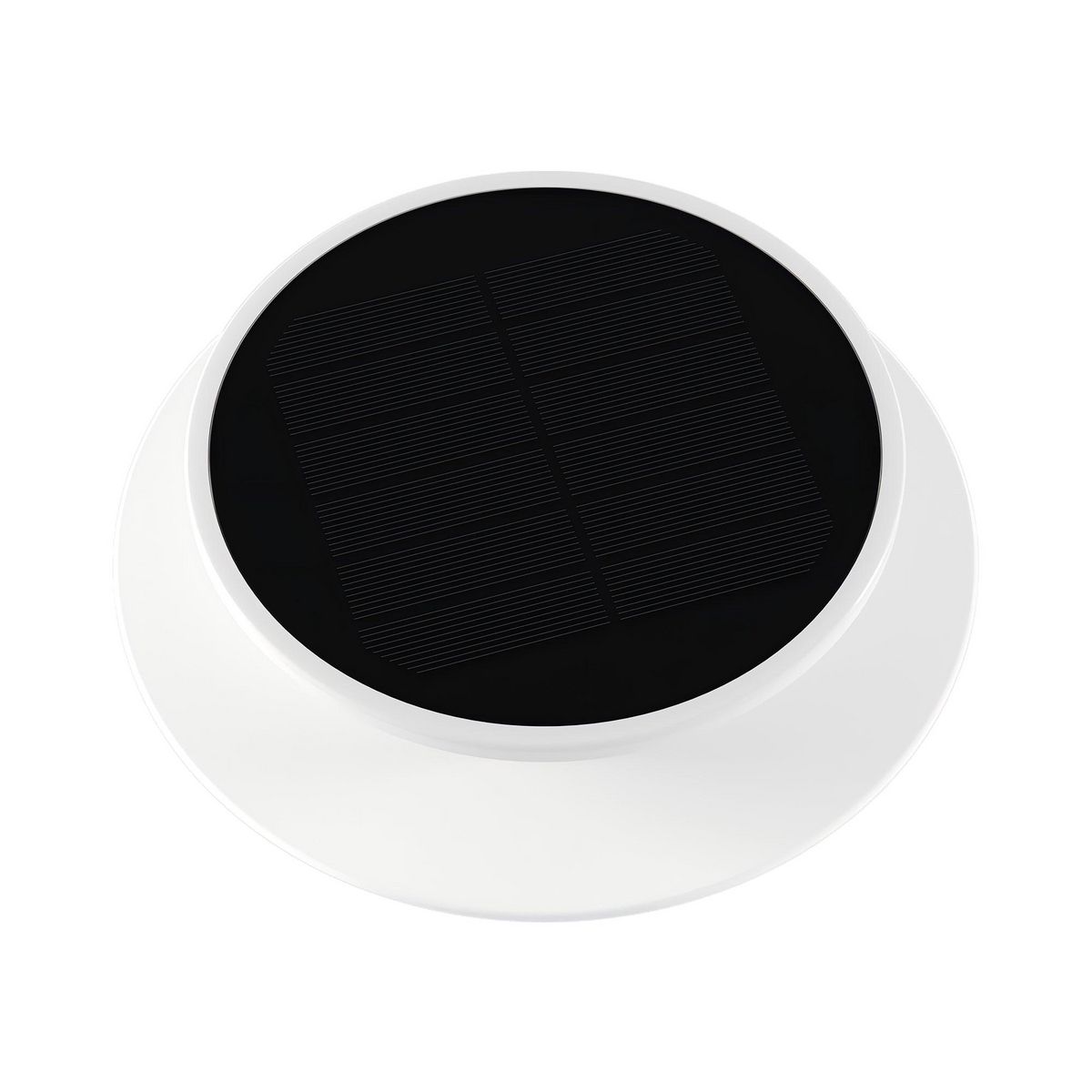Lumisky Spot solaire SOLIA SPIKE Blanc Plastique D16cm