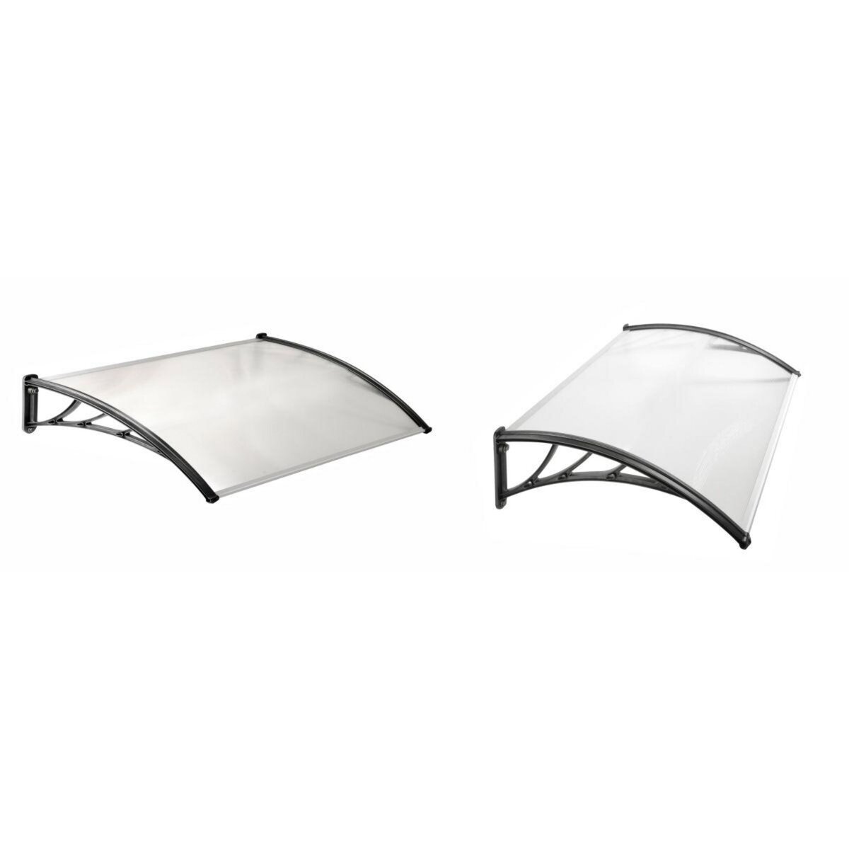 Inkazen Marquise en polycarbonate transparent 80 x 240 cm