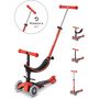 Voir la diapositive 2 : Micro Trottinette  Mini 3en1 Revolution Deluxe - Rouge