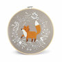 Voir la diapositive 1 : Graine créative Kit broderie décorative renard