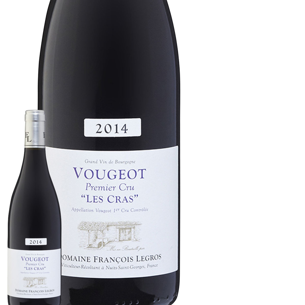 Domaine Legros Les Cras Vougeot Rouge 2014
