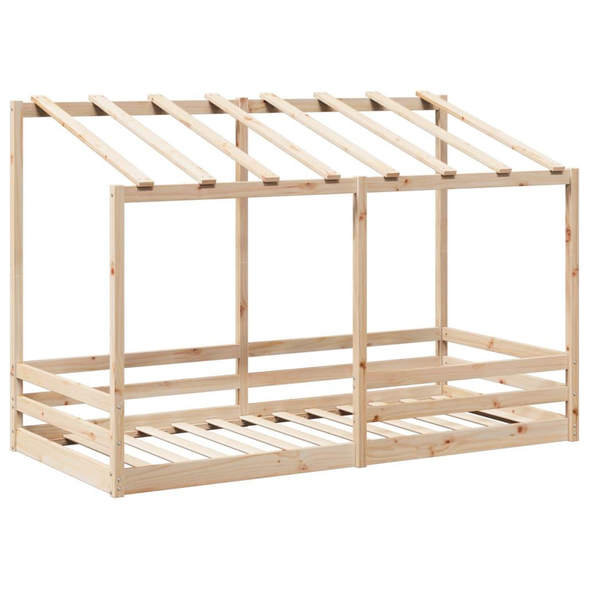 Voir la diapositive 3 : VIDAXL Lit pour enfants sans matelas 100x200 cm bois massif de pin