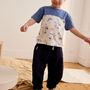 Voir la diapositive 5 : Petit Béguin Ensemble enfant t-shirt et pantalon en gaze de coton Mexico