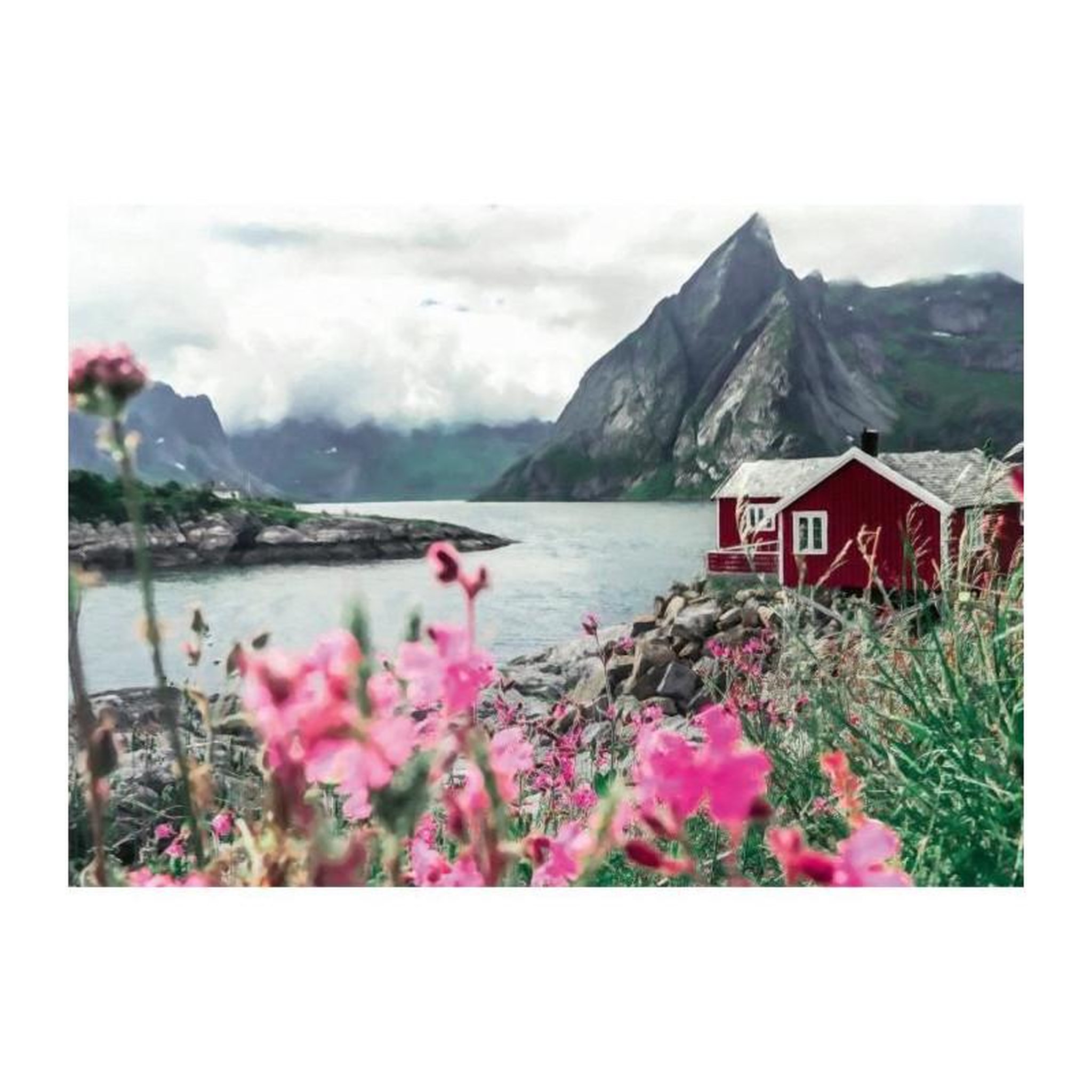 RAVENSBURGER Puzzle 1000 pièces – Lofoten, Norvège  – Reine – Ravensburger – Qualité supérieure – Dès 14 ans
