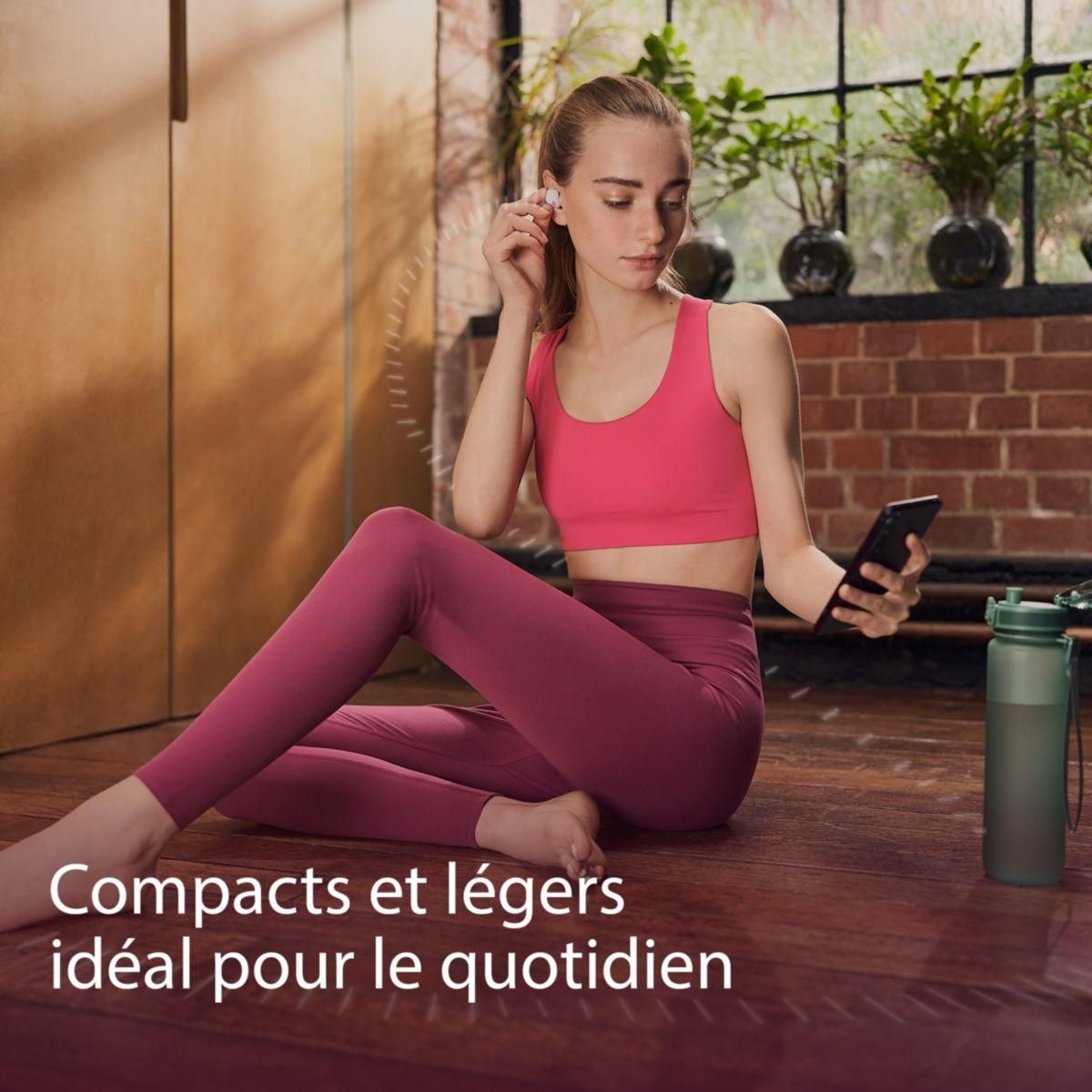 SONY Ecouteurs Linkbuds S WF-LS900N Blanc