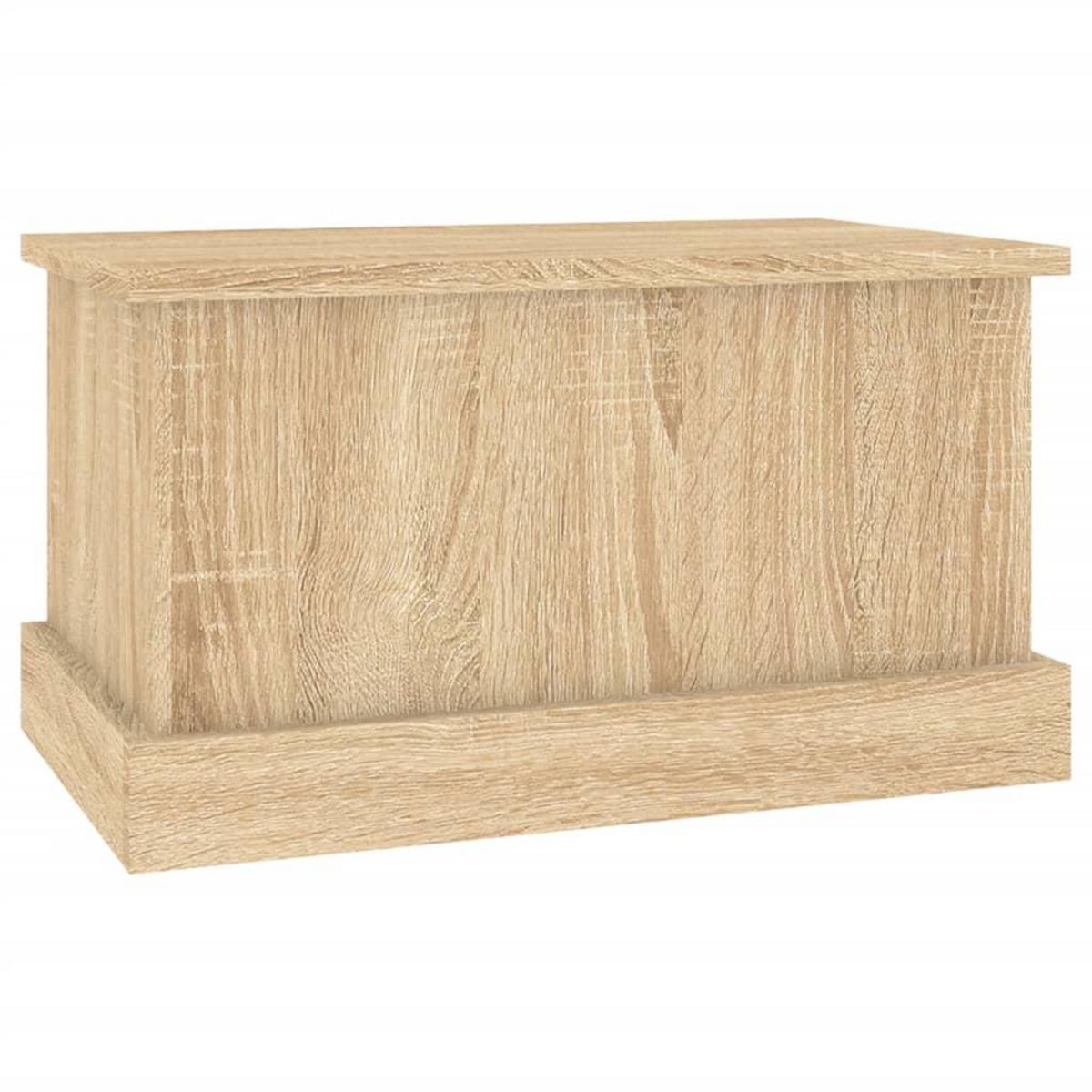 VIDAXL Boîte de rangement chene sonoma 50x30x28 cm bois d'ingenierie