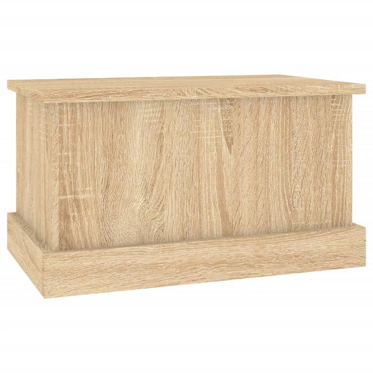 VIDAXL Boîte de rangement chene sonoma 50x30x28 cm bois d'ingenierie