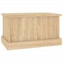Voir la diapositive 5 : VIDAXL Boîte de rangement chene sonoma 50x30x28 cm bois d'ingenierie