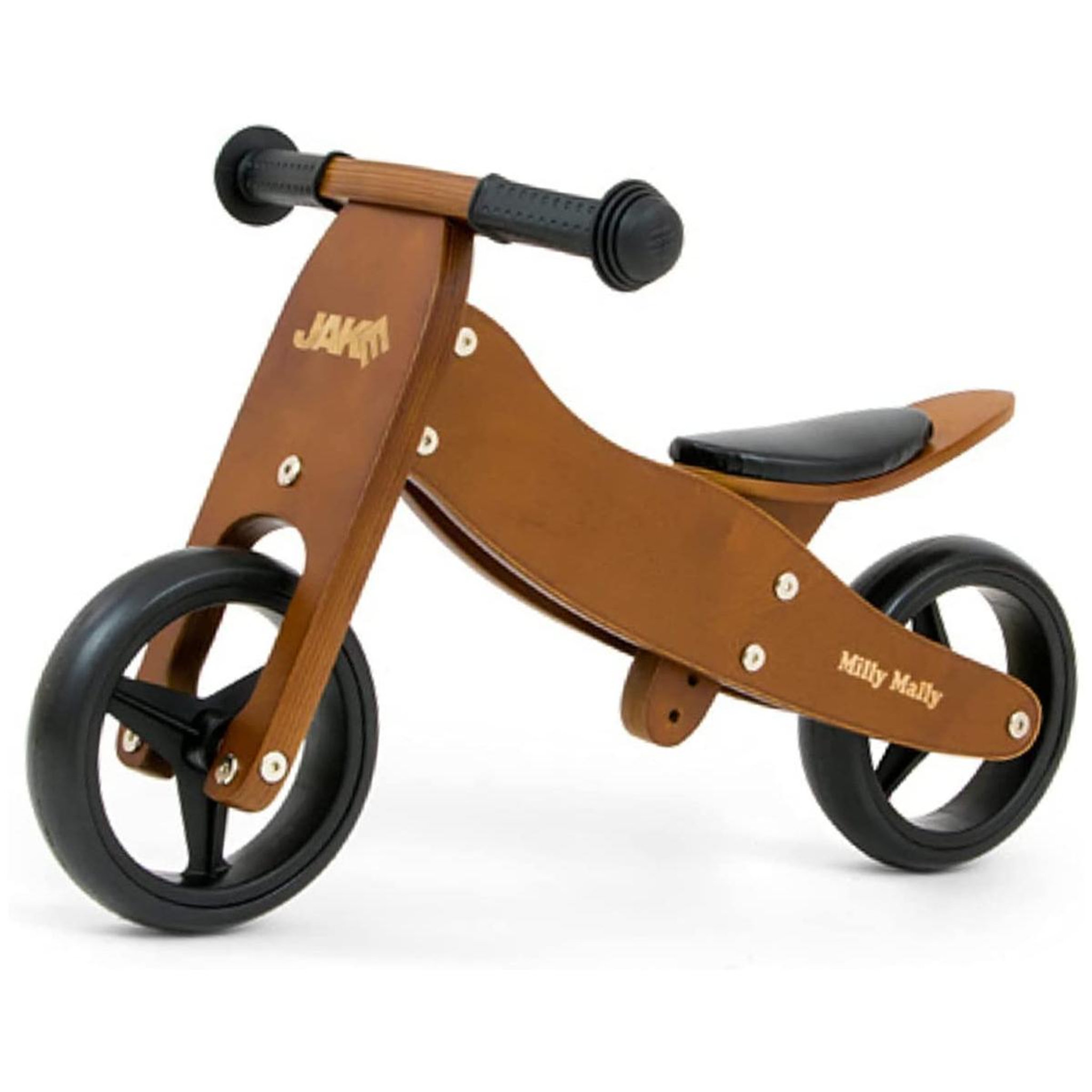 Voir la diapositive 2 : MILLY MALLY Ride On 2en1 JAKE DARK NATUREL