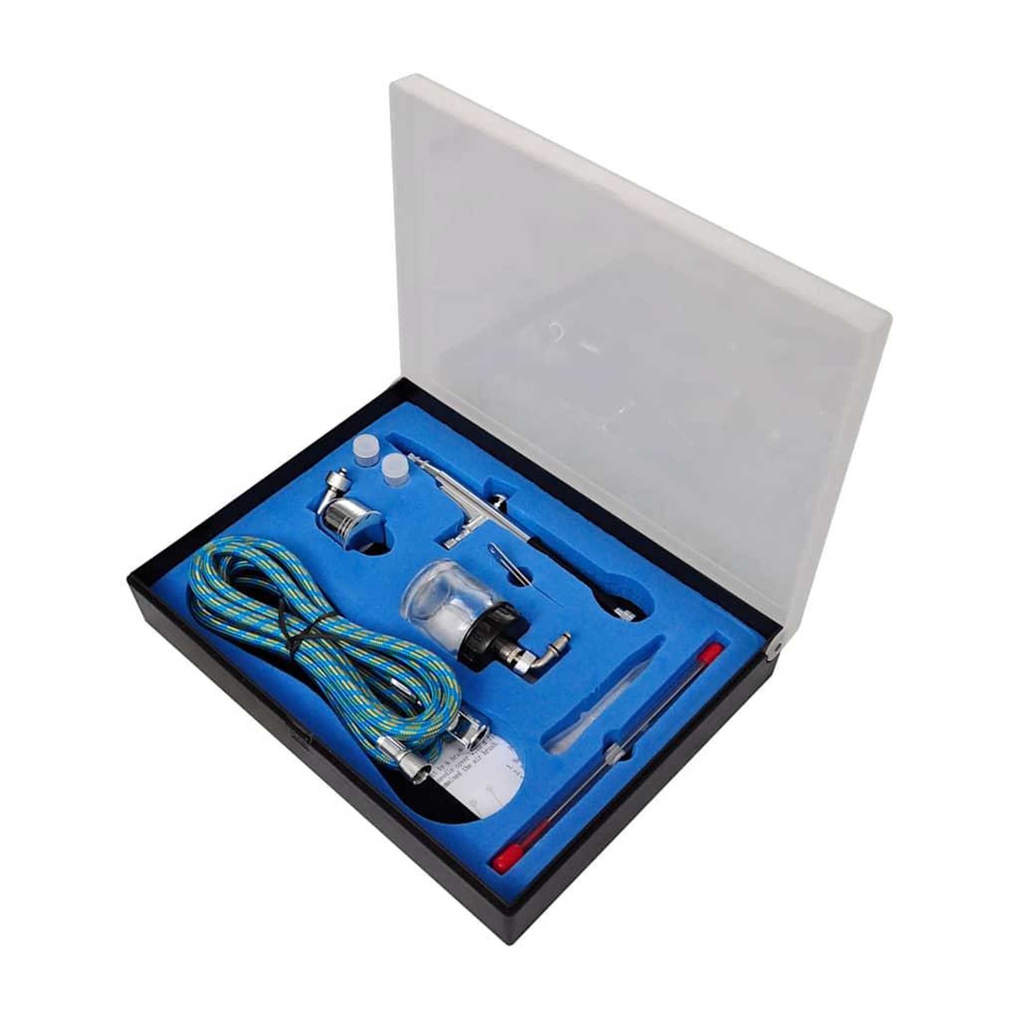 Voir la diapositive 3 : VIDAXL Kit de compresseur professionnel avec 2 pistolets