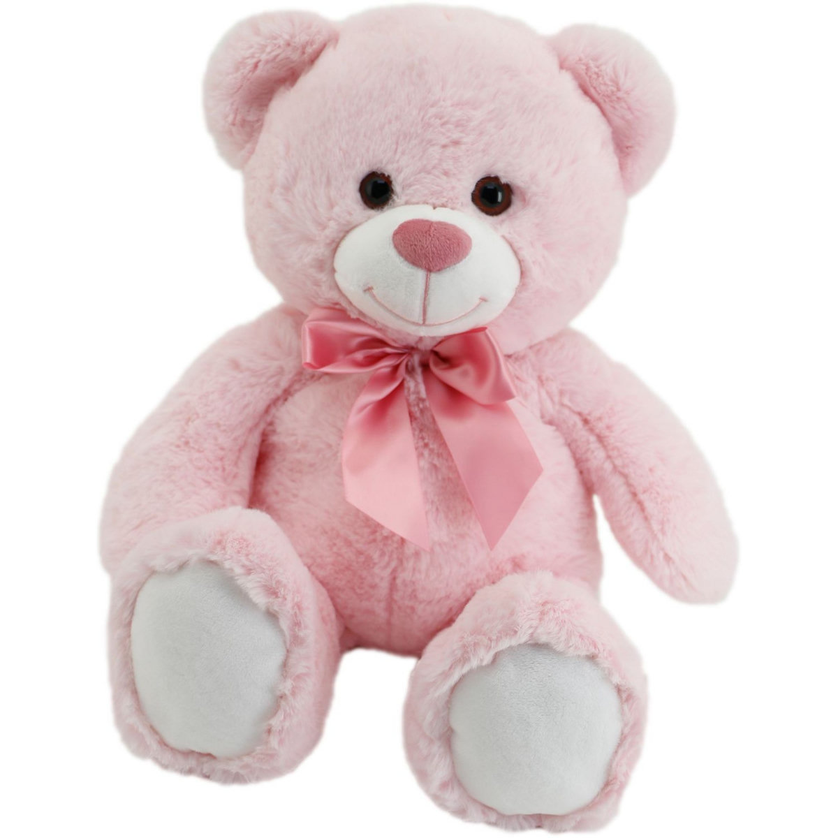 One Two Fun Ours en peluche - 50 cm - Rose