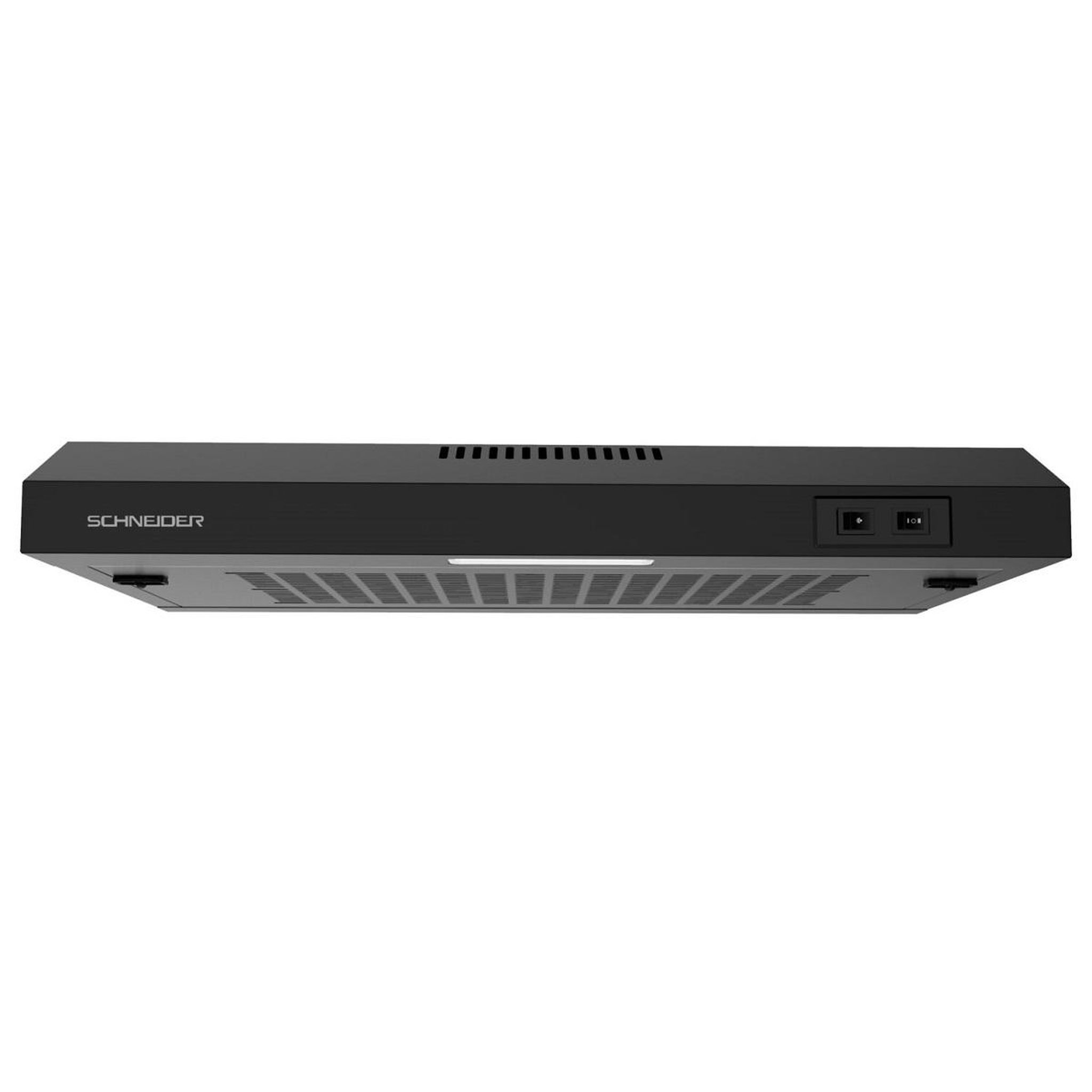 SCHNEIDER Hotte casquette 60cm 177.4 m3/h noir - SCHC6018CN