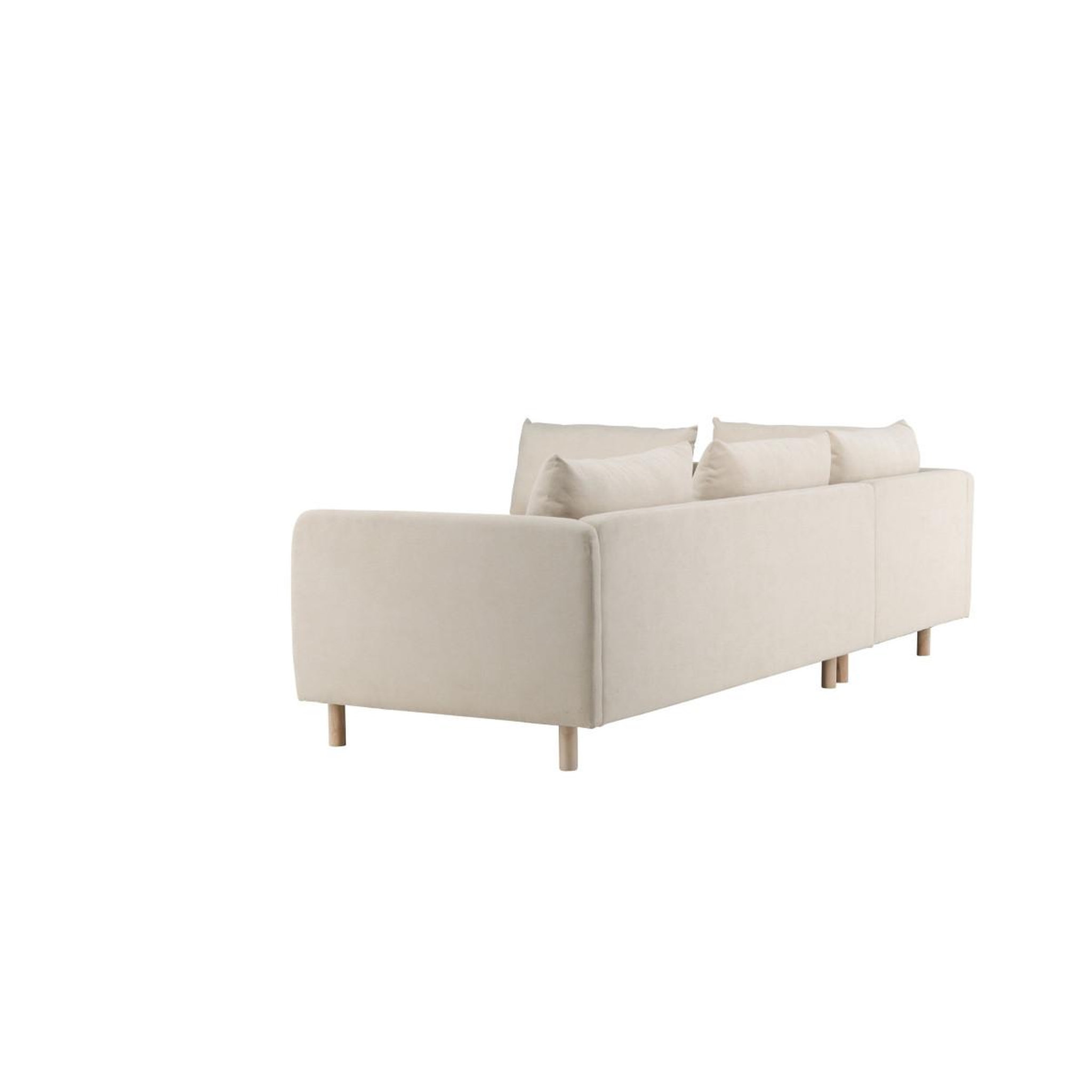 Voir la diapositive 5 : Paris Prix Canapé d'angle gauche  zero  295cm beige
