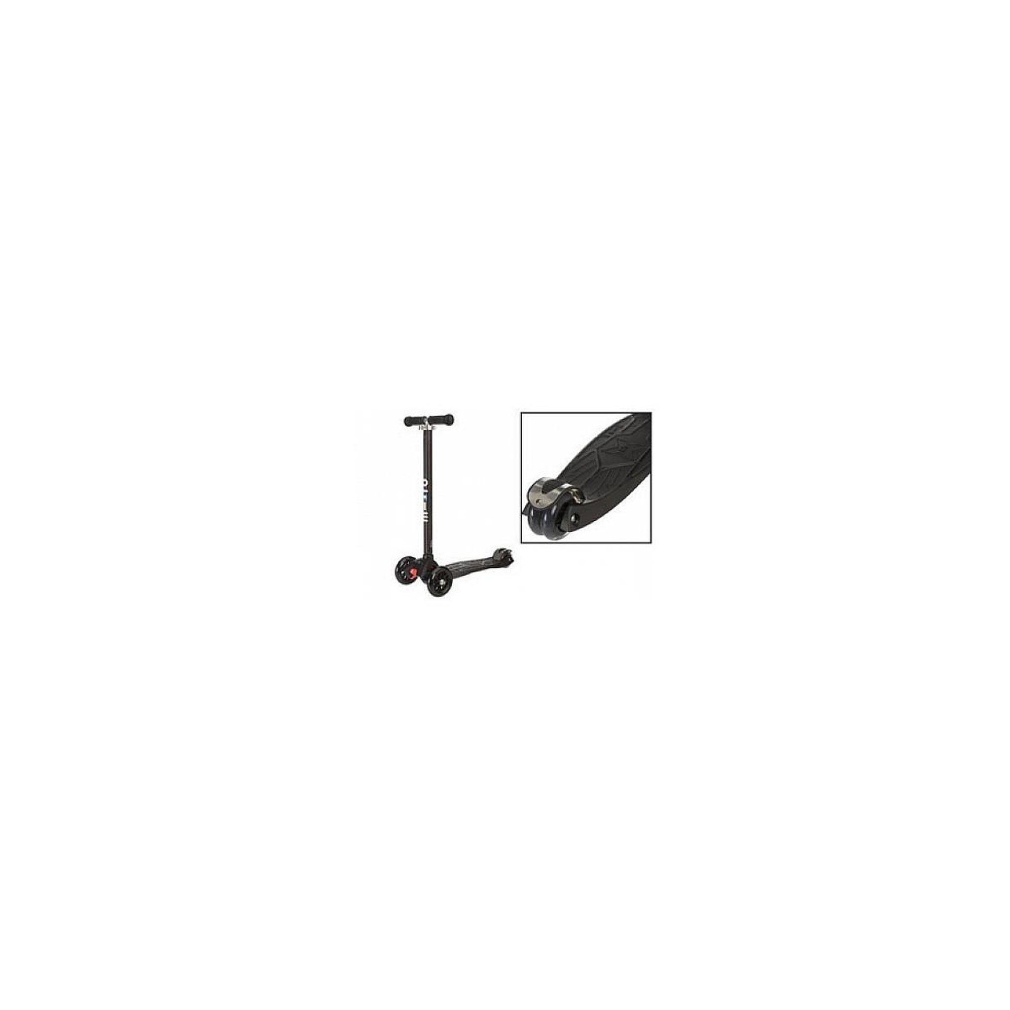 Micro Trottinette  Maxi Black TBar