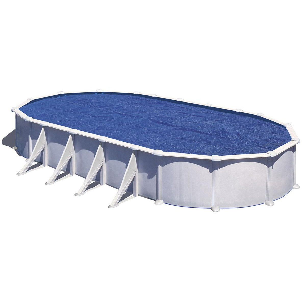 GRE Bâche à bulles 400 microns pour piscine acier ovale 9,15 x 4,70 m - Gré