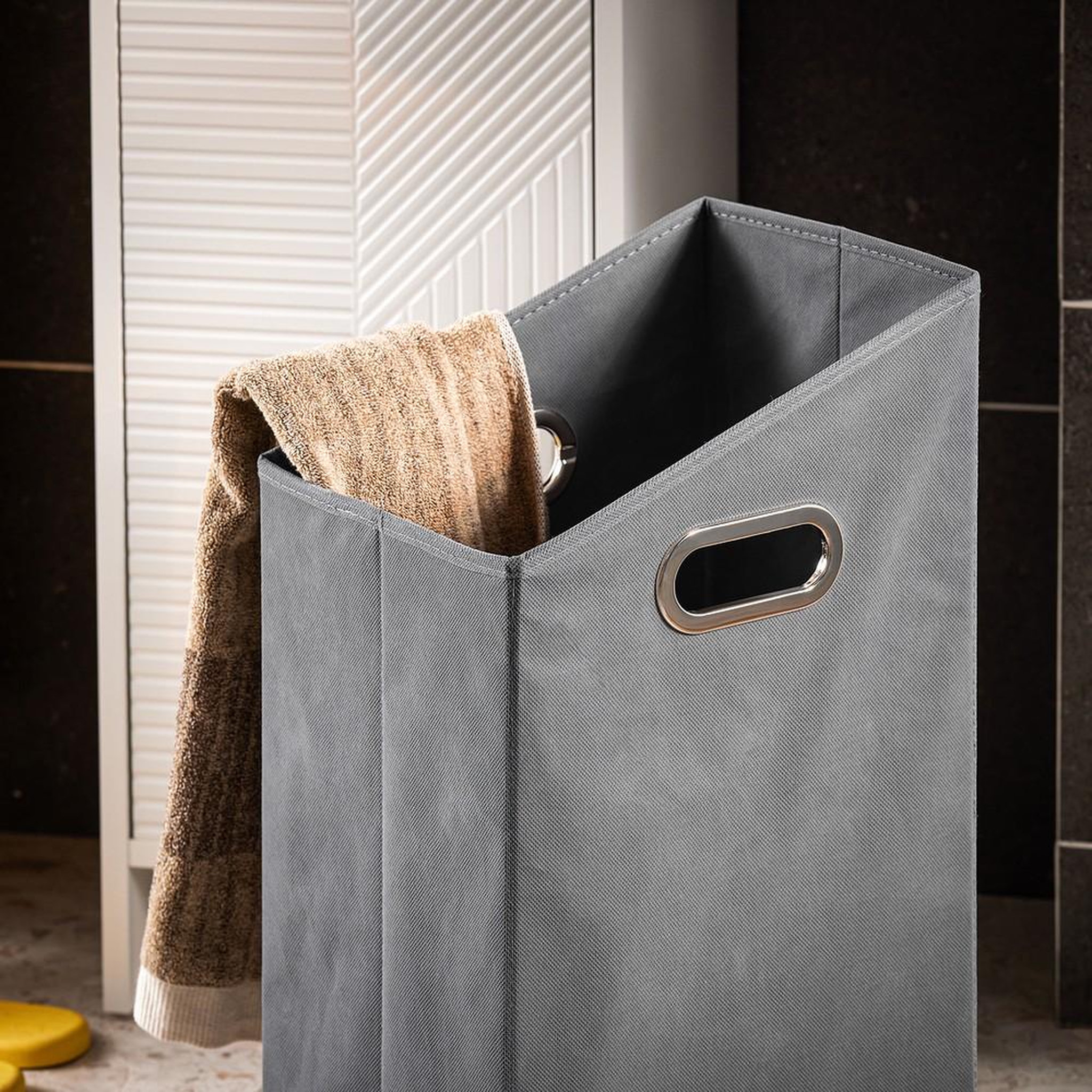 Voir la diapositive 5 : SOBUY SoBuy - Meuble De Buanderie à une porte - Blanc - 30x30x87cm - Moderne - BZR154-W