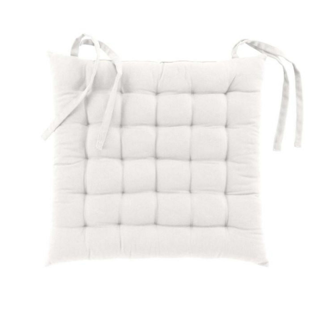 Paris Prix Coussin de Chaise  Twily  38x38cm Blanc