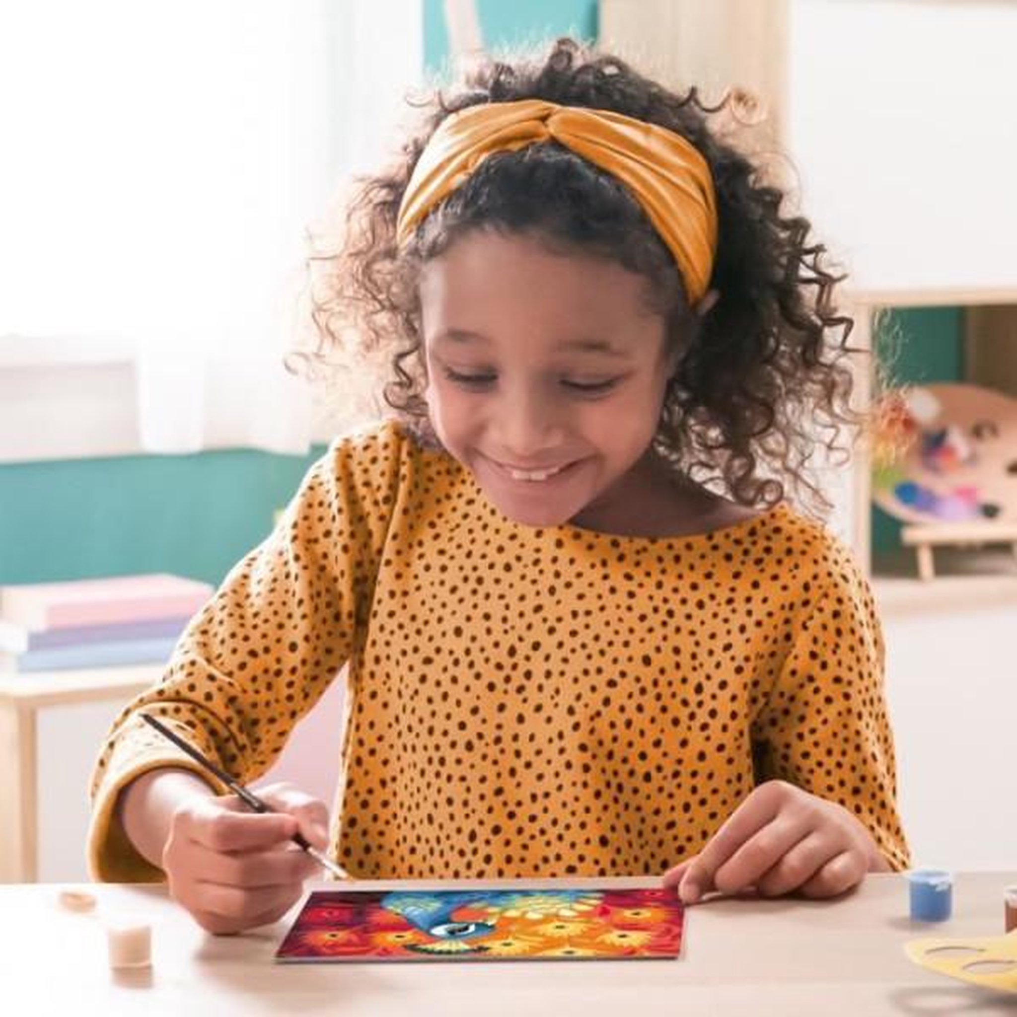 Voir la diapositive 5 : RAVENSBURGER Creart kids 31x21cm paon, kit de peinture par numéros numéro d'art, des 9 ans, 25907, ravensburger
