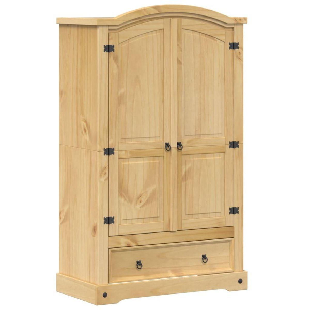 VIDAXL Garde-robe  101x52x170 cm bois de pin massif