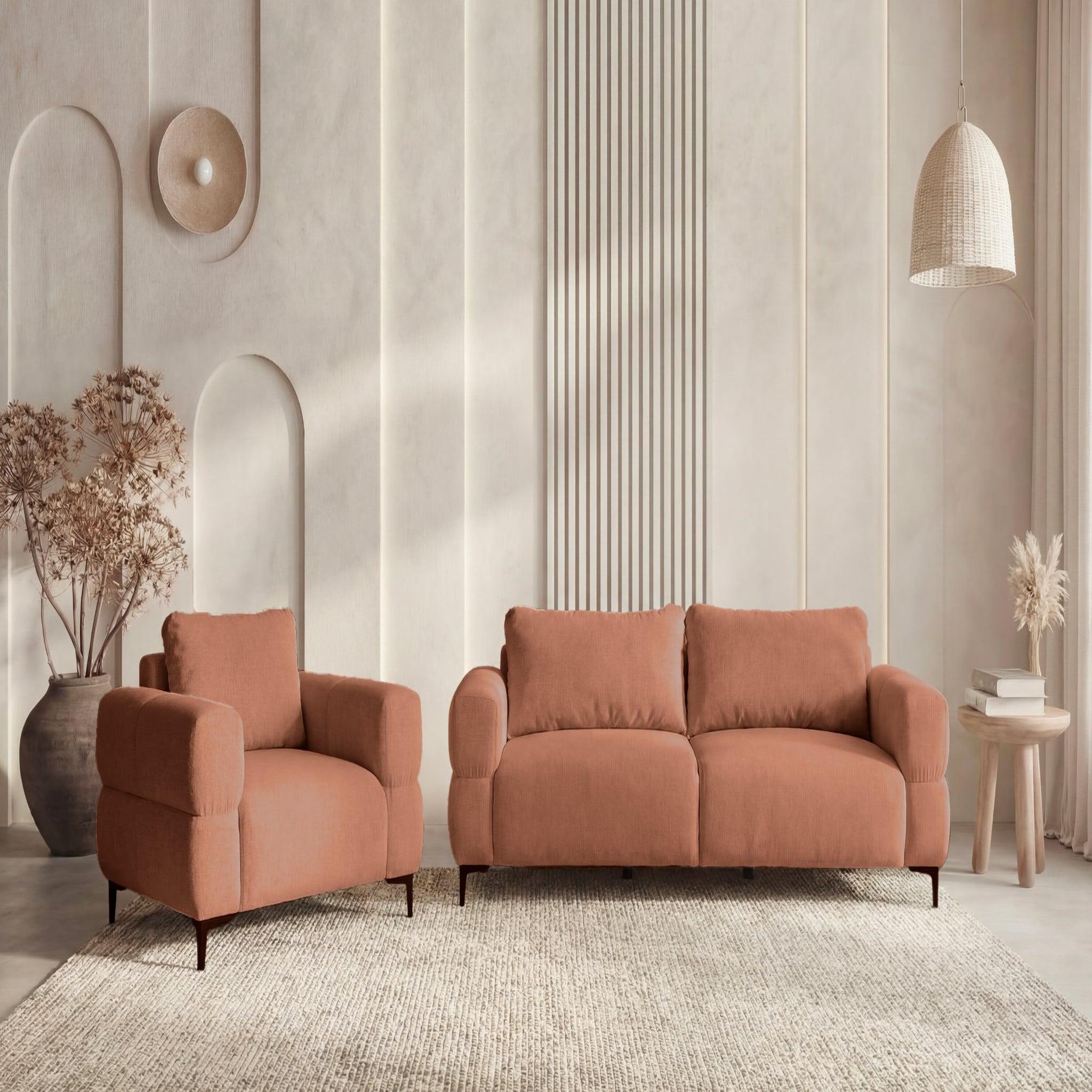 Voir la diapositive 6 : CASANOVA PARIS Elton - fauteuil en tissu lisse