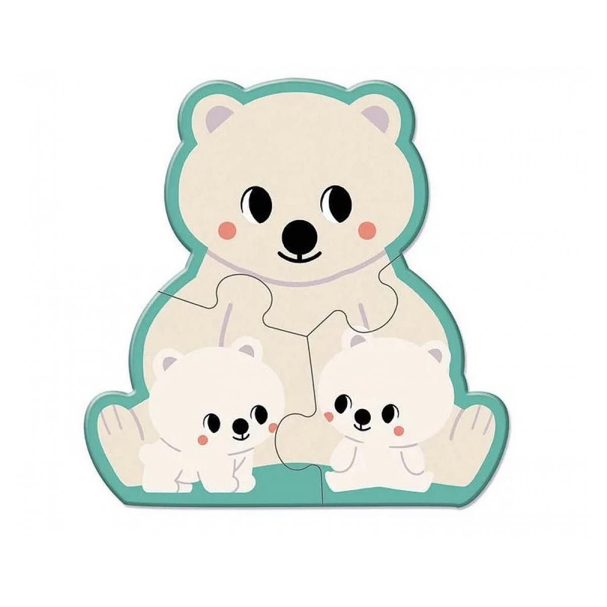 Juratoys-Janod 5 Puzzles evolutifs animaux