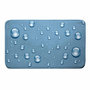 Voir la diapositive 1 : Paris Prix Tapis de Bain Microfibre  Bubble  45x75cm Bleu