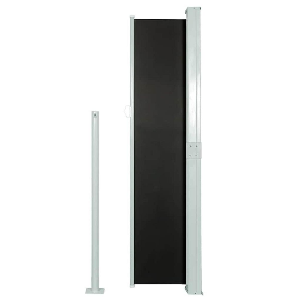 VIDAXL Auvent lateral retractable 140 x 300 cm Noir