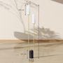 Voir la diapositive 3 : HOMCOM Lampadaire design art déco H.150 cm effet marbre noir métal doré verre dépoli blanc