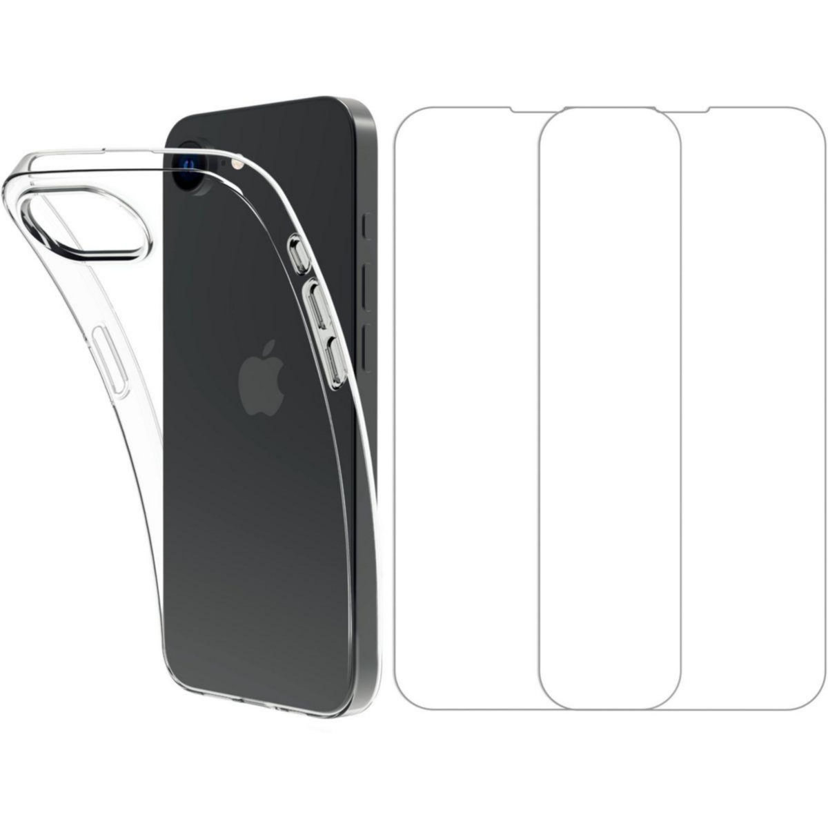 ESSENTIEL B Pack iPhone 16e coque + verre trempé