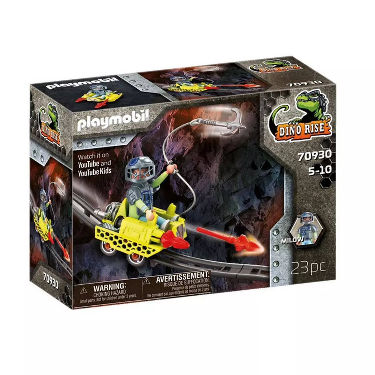 PLAYMOBIL Playmobil 70930 Dino Rise : Mine Cruiser