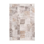 Paris Prix Tapis Vintage à Franges  Akropolis IV  Gris & Argent. Coloris disponibles : Gris