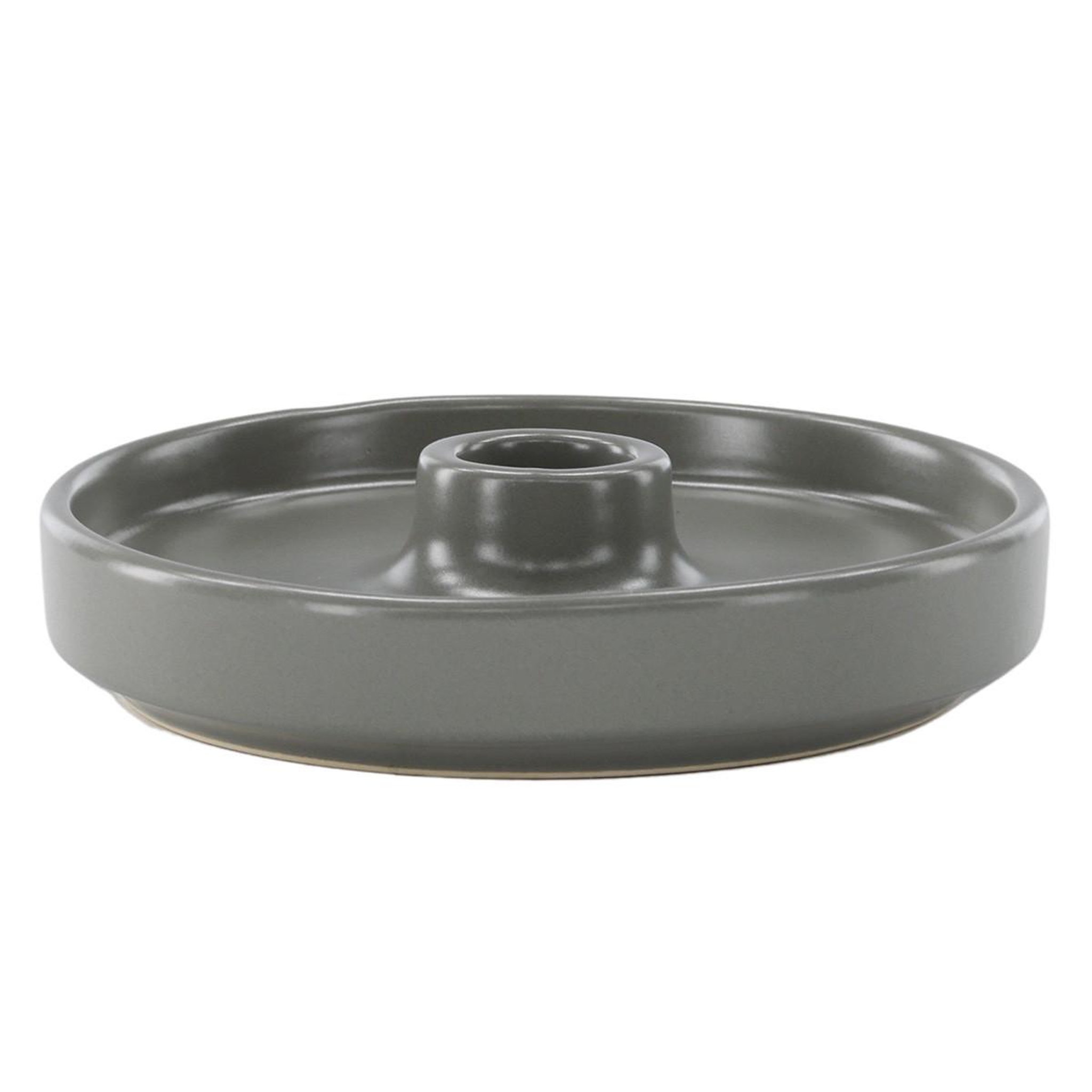 Paris Prix Bougeoir design en céramique  bette  13cm gris
