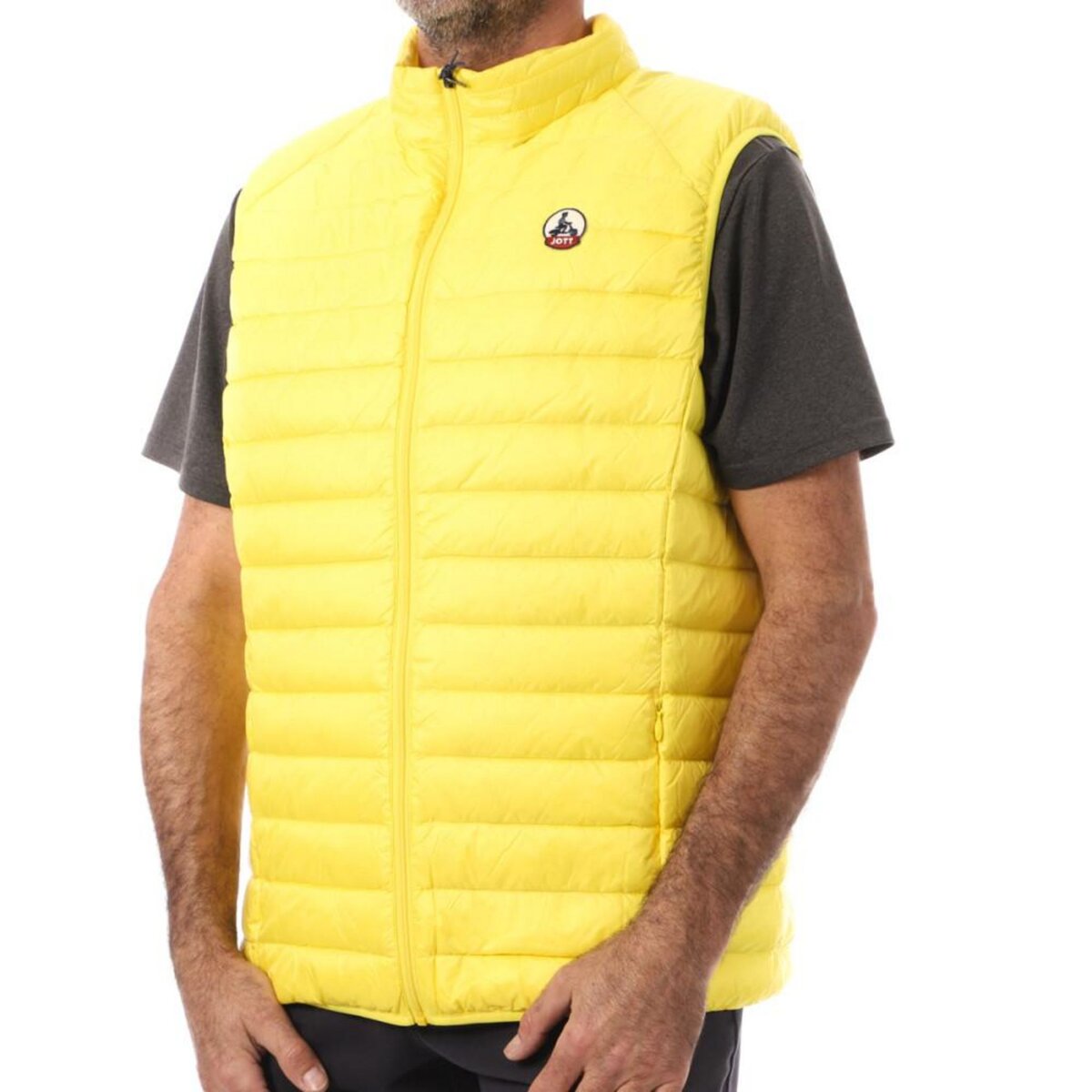 Doudoune discount jaune homme