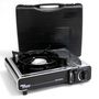 Voir la diapositive 2 : ALPENTECH Réchaud à gaz INOX 2200W MONT BLANC + 12 Cartouches de gaz Camping ALPEN