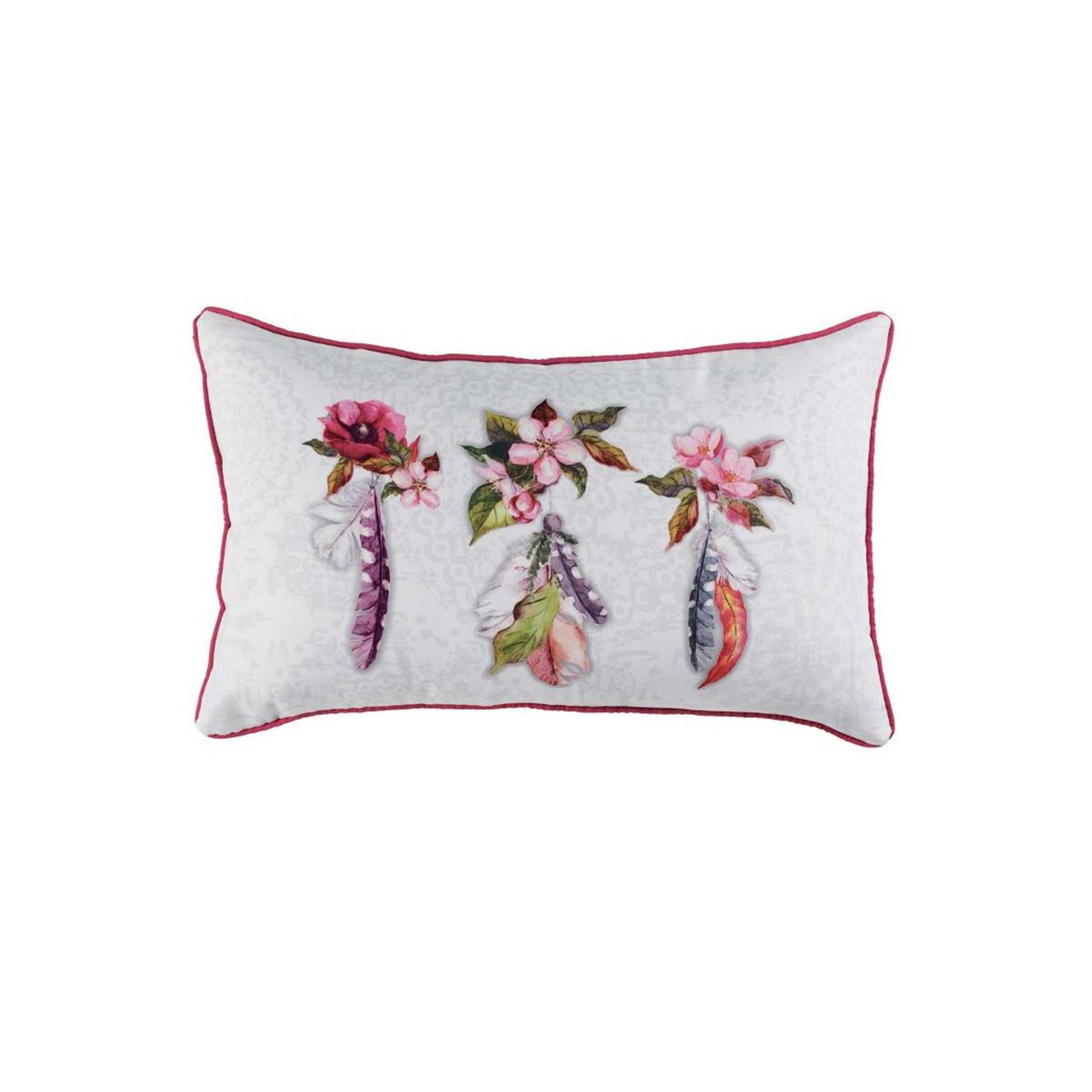 Douceur d'Intérieur Coussin déco  printalia  30x50cm blanc