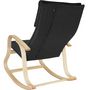 Voir la diapositive 3 : tectake Fauteuil à bascule Roca