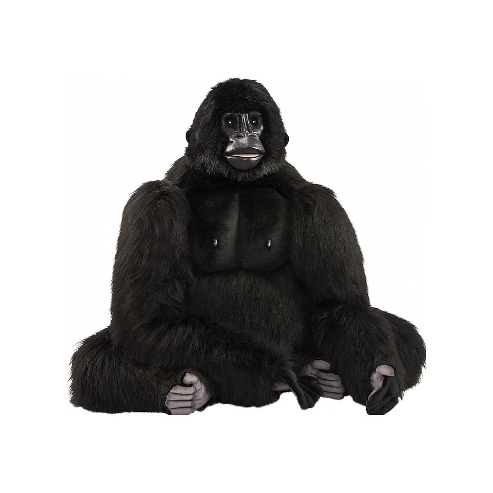 Hansa Hansa Peluche Geante Gorille Assis 110 cm H