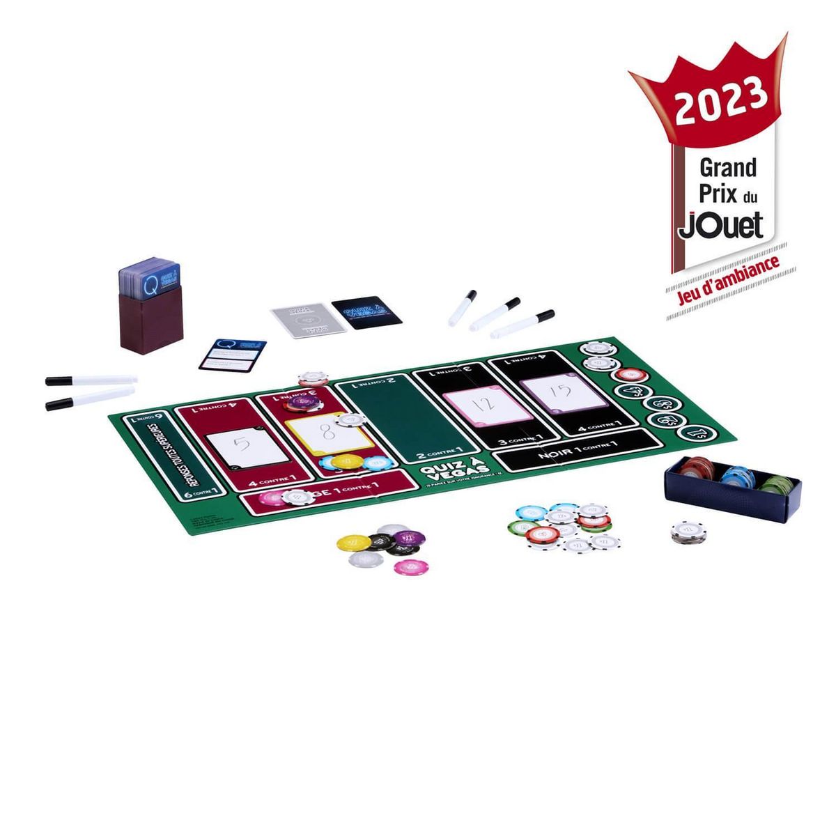 MATTEL Jeu d ambiance Mattel Quiz à Vegas