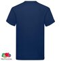 FRUIT OF THE LOOM Fruit of the Loom T-shirts originaux 10 pcs Bleu marine S Coton