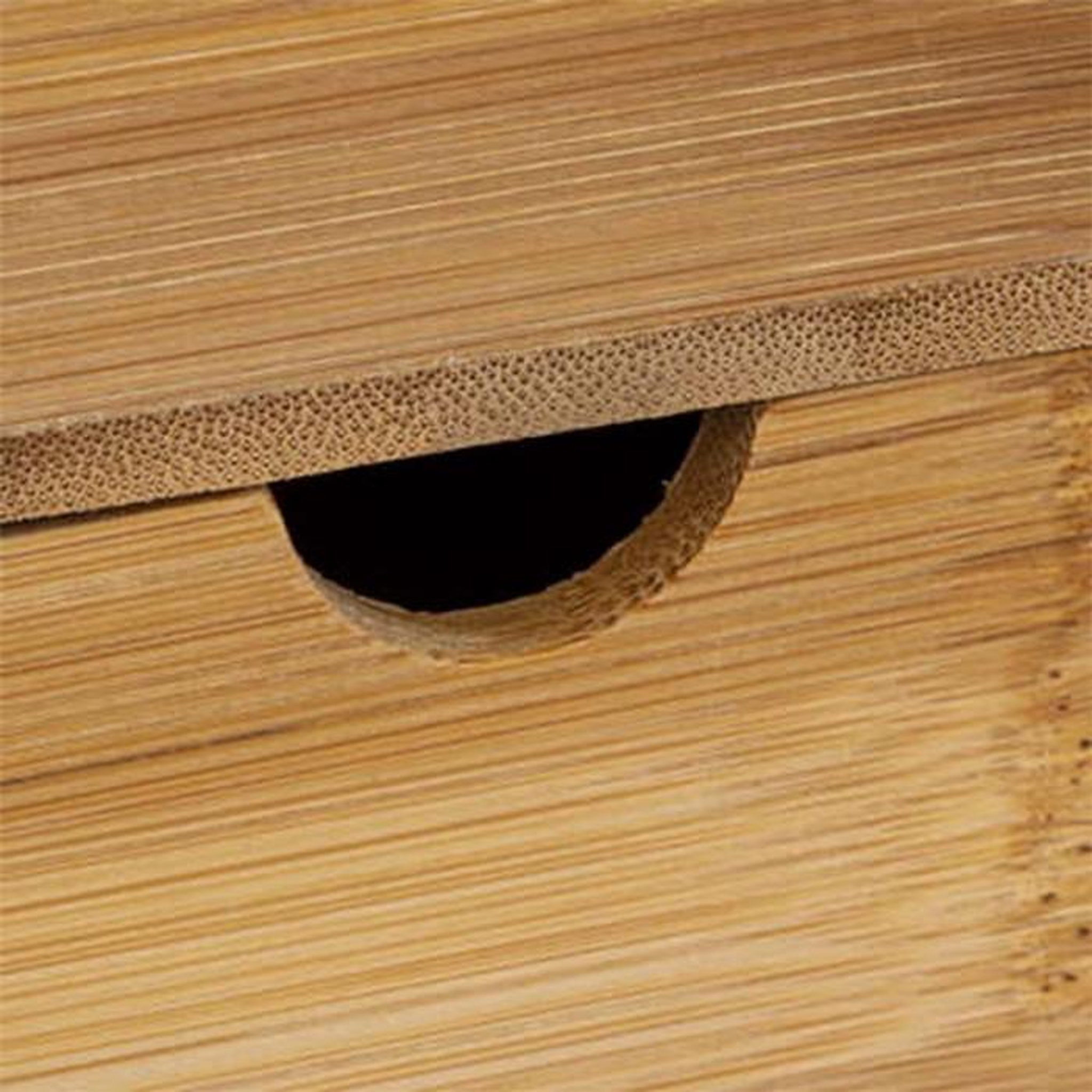 Voir la diapositive 3 : FIVE Organiseur 2 tiroirs  bambou  33cm naturel