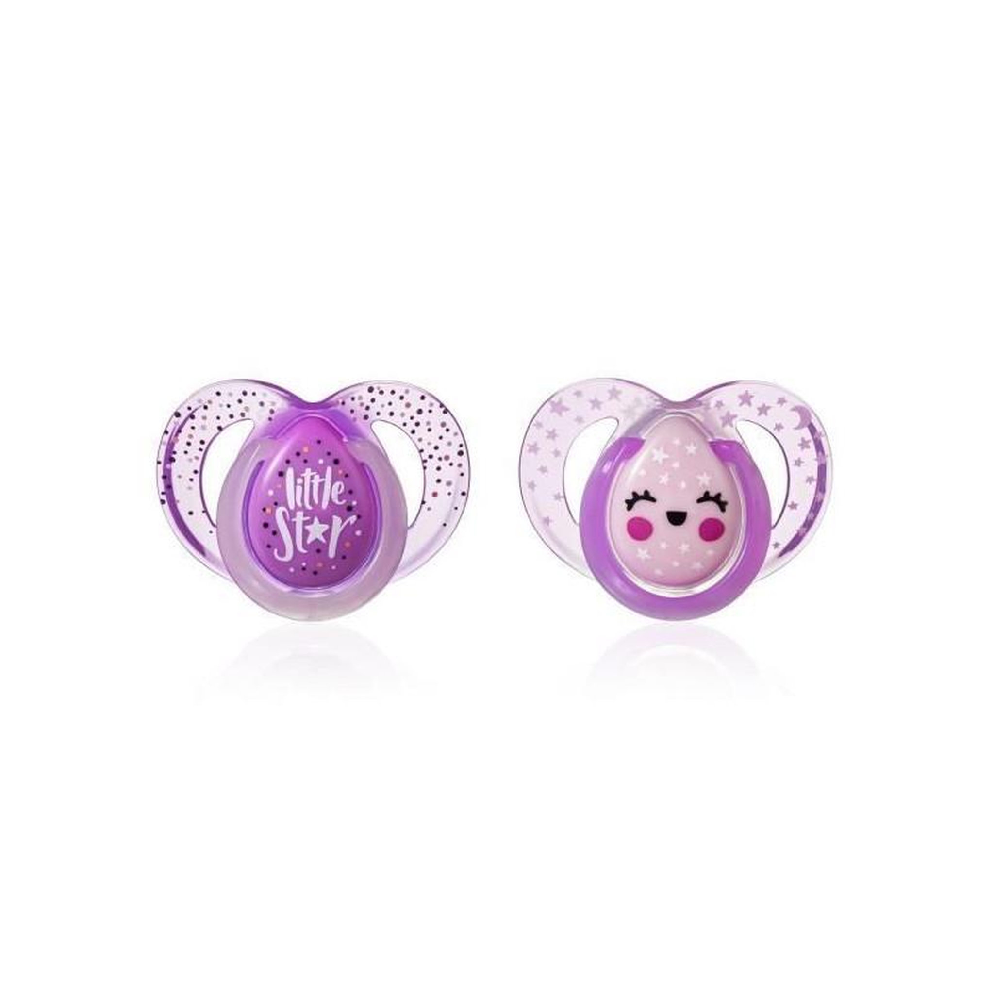 Voir la diapositive 2 : TOMMEE TIPPEE TOMMEE TIPPEE 2 Sucettes CTN Nuit 6-18m