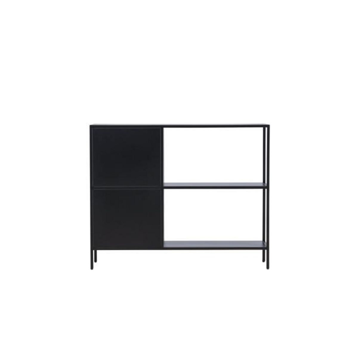 Paris Prix Console Design en Métal  Salta  100cm Noir